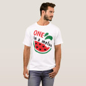 ハートフルすいか ONE in a Melon Tシャツ (正面フル)