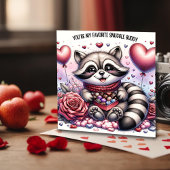ハートフルなチョコレートボックスのラッコのバレンタインカード シーズンカード