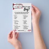 ハートフルな Bag Shower Game カード ラブバード (ハンドル)