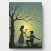 ハートフルストーリー - バレンタインデー フォトプラーク (正面)