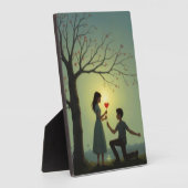 ハートフルストーリー - バレンタインデー フォトプラーク (側面)