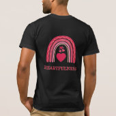 ハートフルネス Tシャツ (裏面)