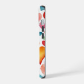 ハートフルハーモニー携帯ケース iPhone 15ケース (左側面)