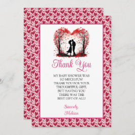 ハートフルバレンタインパーティー サンキューカード