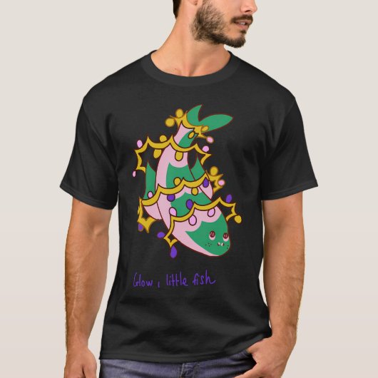 ハートフルラベンダーの輝き Tシャツ (正面)