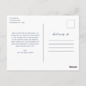 ハートフル フォト ウェディング サンクス ポストカード (裏面)