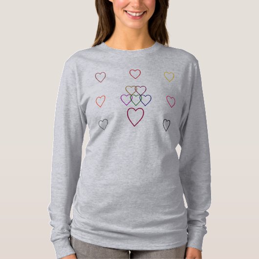 ハートフル Tシャツ (正面)