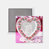 ハートフレームテンプレート マグネット (正面/裏面)