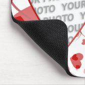 ハートフレーム2 +写真 マウスパッド (コーナー)