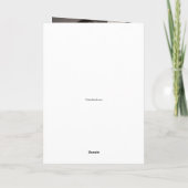 ハートフローラグリーティングカード カード (裏面)