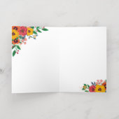 ハートフローラ聴診器ナースドクターサンキュー 箔グリーティングカード (内側レイダウン)