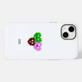 ハートフージーアップルiPhone 14プラスケース Case-Mate iPhoneケース (裏面 (横))