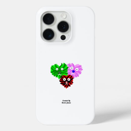 ハートフージーアップルiPhone 15 Proケース Case-Mate iPhoneケース (裏面)