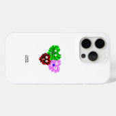 ハートフージーアップルiPhone 15 Proケース Case-Mate iPhoneケース (裏面 (横))