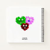 ハートフージースパイラルノート ノートブック (裏面)