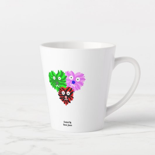 ハートフージースモールラテマグ カフェラテマグ (右)