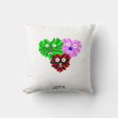 ハートフージーズスクエア装飾用クッション クッション (正面)