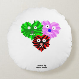 ハートフージーズラウンド装飾用クッション ラウンドクッション