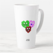 ハートフージーラージラテマググ カフェラテマグ (右アングル)