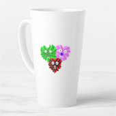 ハートフージーラージラテマググ カフェラテマグ (左アングル)