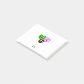 ハートフージー事後対応ノート(10.2 cm x 7.6 cm) ポストイット (アングル)