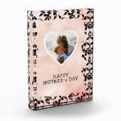 ハートブラックロココウォーター色マザーズデイ フォトブロック (左)