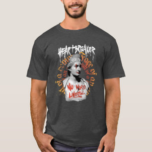 ハートブレイカーいいえ恋人の像 Tシャツ