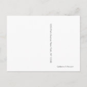 ハートブレイクカラー~はがき/招待状 インビテーションポストカード (裏面)