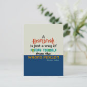 ハートブレイクカラー~はがき/招待状 インビテーションポストカード (スタンド正面)