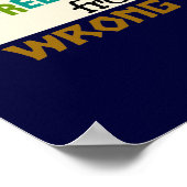 ハートブレイクカラー~ポスター ポスター (角)