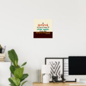 ハートブレイクカラー~ポスター ポスター (ホームオフィス)