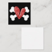 ハートブレイク＆クロスボーン ノートカード (正面/裏面)
