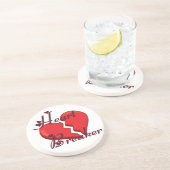 ハートブレーカーおもしろいバレンタイン コースター (側面)