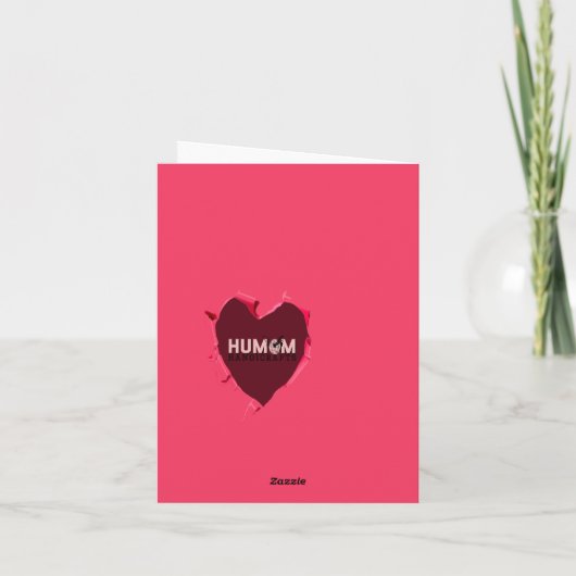 ハートブレーカースフィンクスのバレンタインカード サンキューカード (裏面)