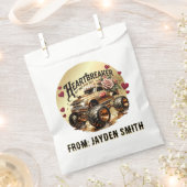 ハートブレーカーボーイズゴールデンモンスタートラック フェイバーバッグ (クリップ留めされた状態)