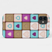 ハートブロック Case-Mate iPhoneケース (裏面(横))