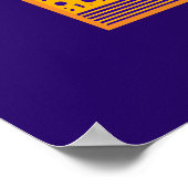 ハートブロッサムツリーオブライフアートプリント ポスター (角)