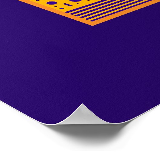 ハートブロッサムツリーオブライフアートプリント ポスター (角)