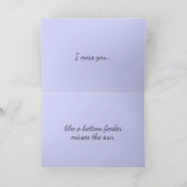 ハートブロークンザボトムドウェラーカスタム文字 カード (内部)