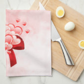 ハートプシー キッチンタオル (四つ折り)