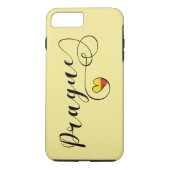 ハートプラハ携帯電話ケース,チェコ Case-Mate iPhoneケース (裏面)