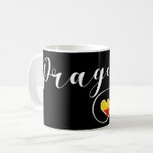 ハートプラハ・マグ,チェコ コーヒーマグカップ (正面左)