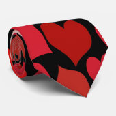 ハートプリント ネクタイ (ロール)