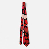 ハートプリント ネクタイ (裏面)