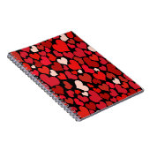 ハートプリント ノートブック (右側)