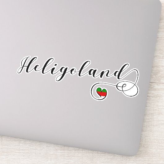 ハートヘリゴランド国旗、ドイツ、ヘルゴランド シール (詳細)