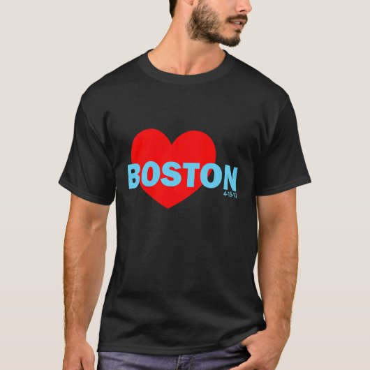 ハートボストン4 15 2013年 Tシャツ (正面)