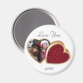 ハートボックスフォトマグネット マグネット (正面/裏面)