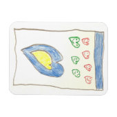 ハートボックス磁石 マグネット (横)