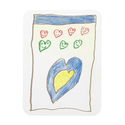 ハートボックス磁石 マグネット (縦)